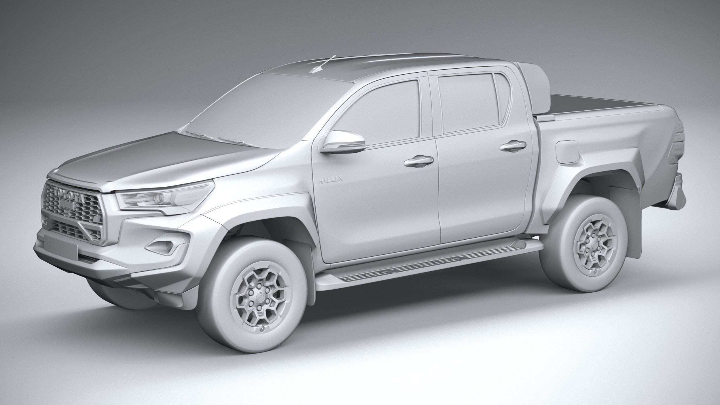 Toyota Hilux GR Sport 2 2024 3D model_20
