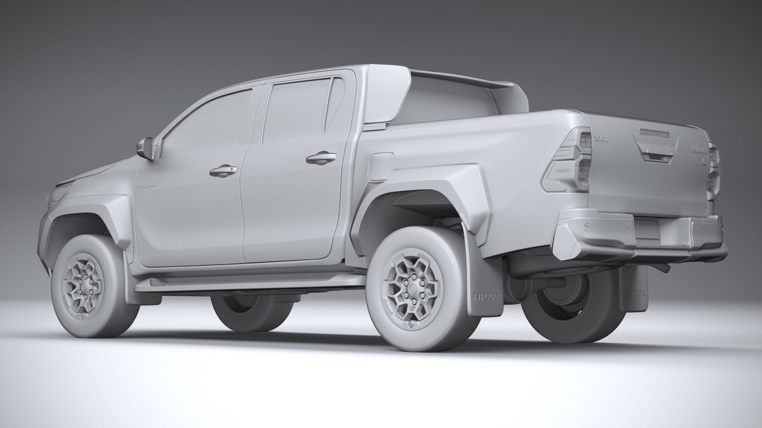 Toyota Hilux GR Sport 2 2024 3D model_22