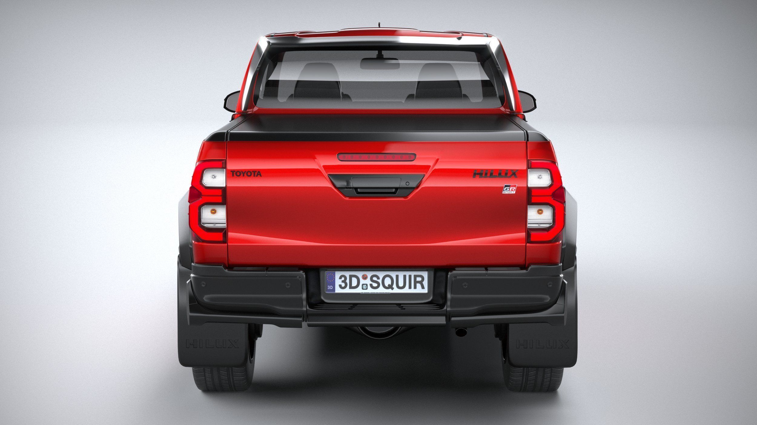 Toyota Hilux GR Sport 2 2024 3D model_4