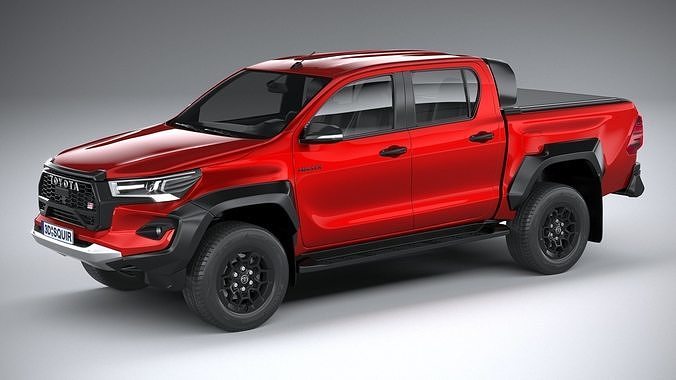 Toyota Hilux GR Sport 2 2024 3D model