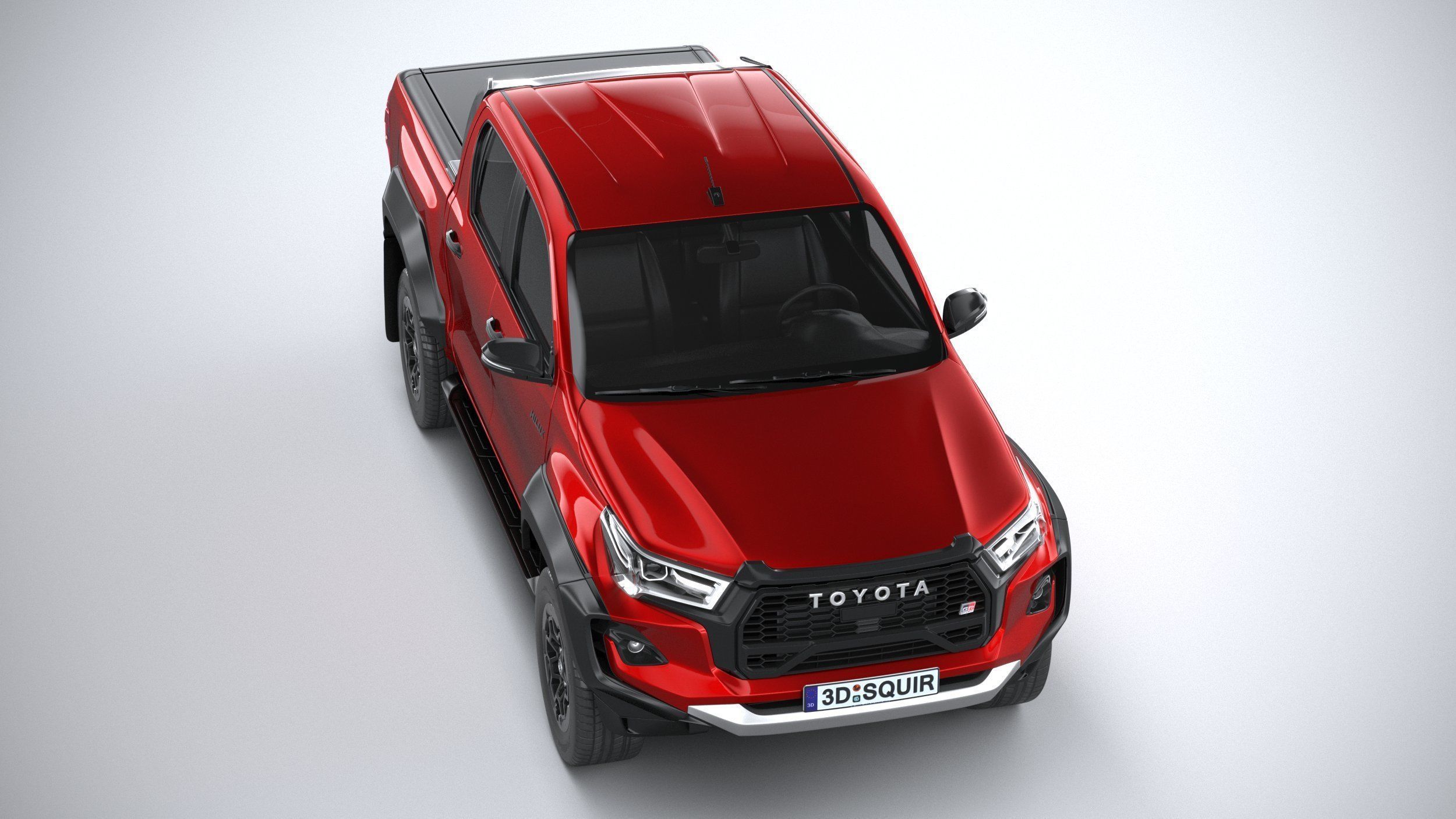 Toyota Hilux GR Sport 2 2024 3D model_12