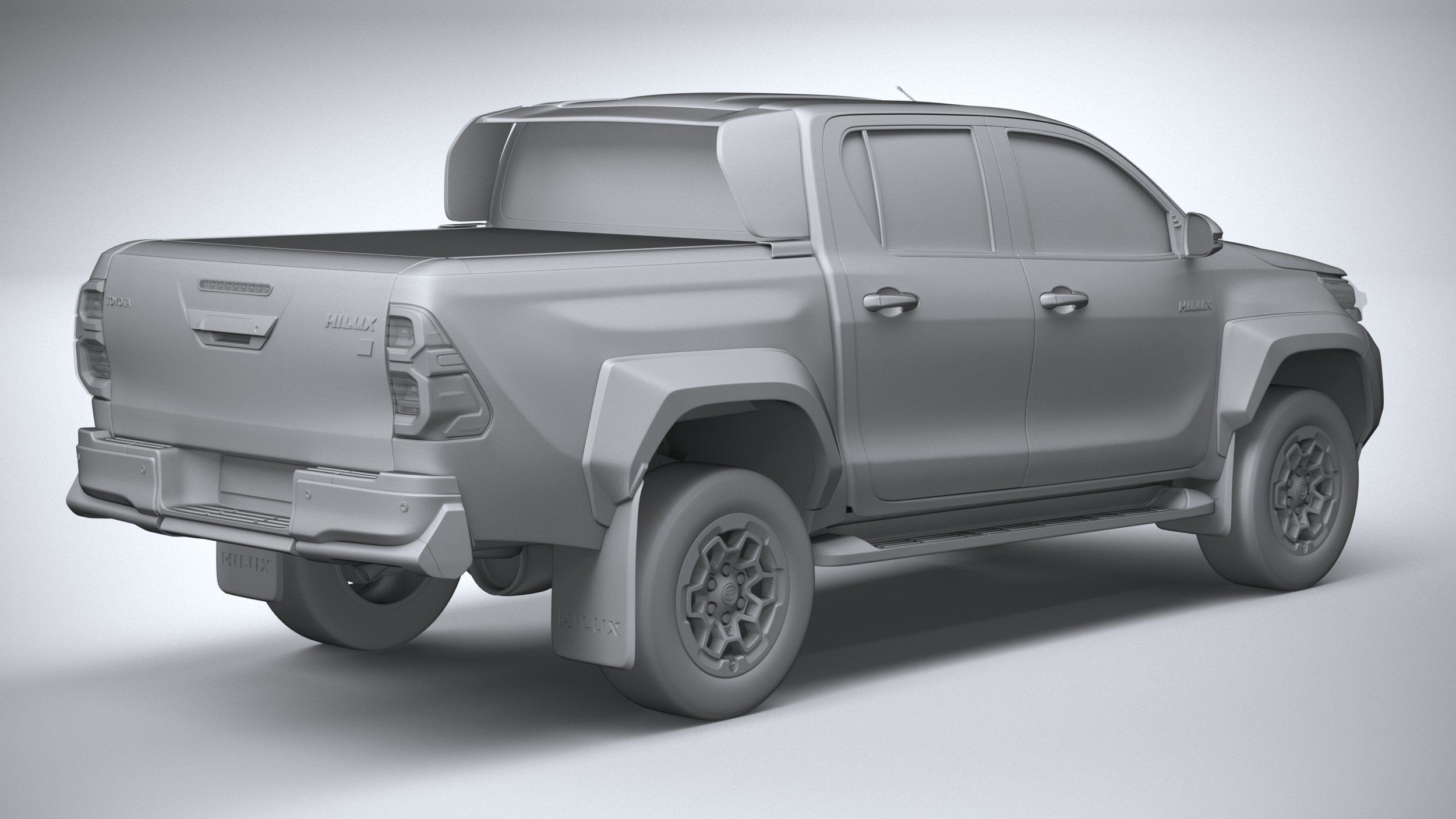 Toyota Hilux GR Sport 2 2024 3D model_26