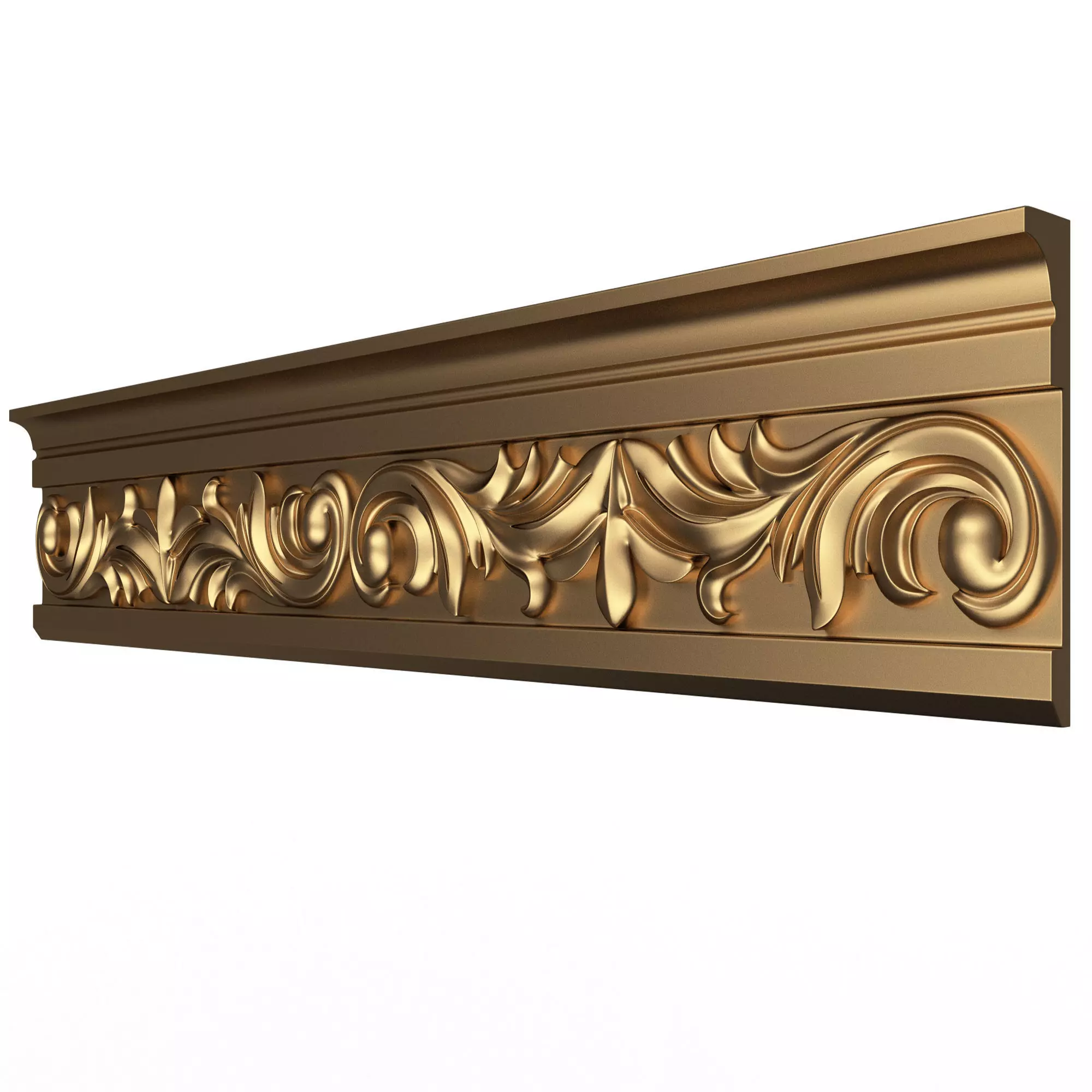 Cornice Decoration Molding 07 Low-poly 3D model