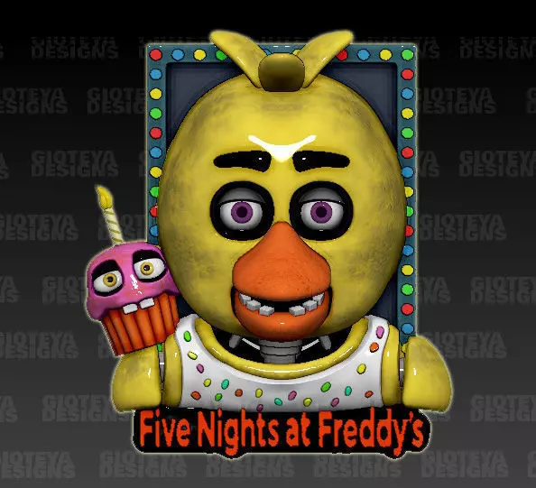 Five Nights at Freddys Chica 3D model