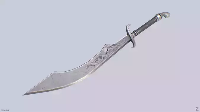 Scimitar 3D model