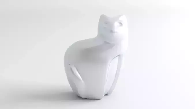 Cat Statuette