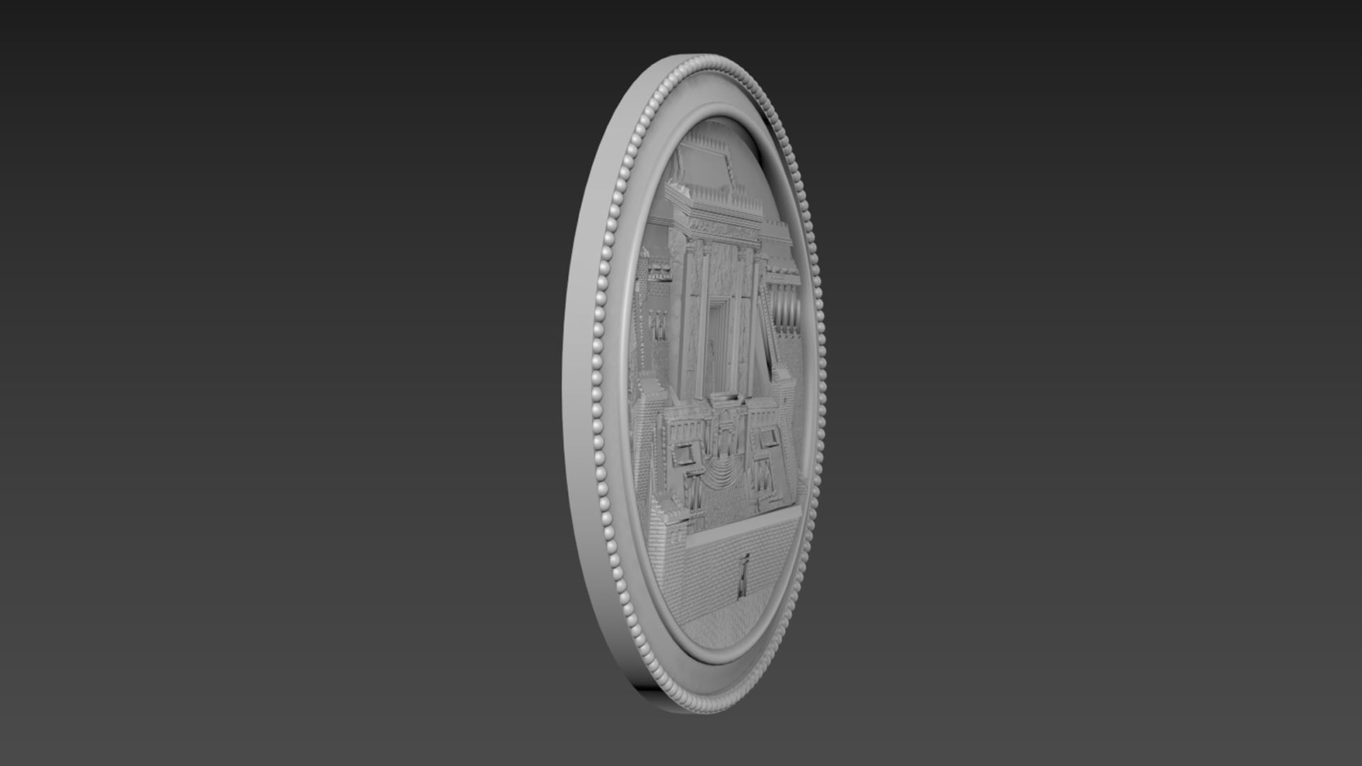 Jerusalem First Tample Relief 3D model_7