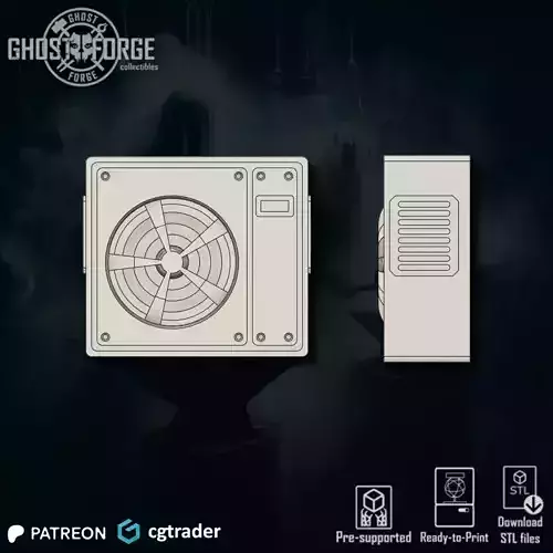 Air Conditioner 3D print model