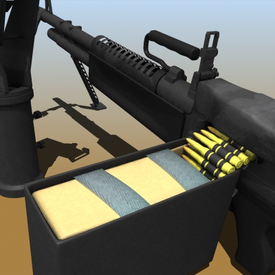 M60 Machine Gun 48589 3D model_4