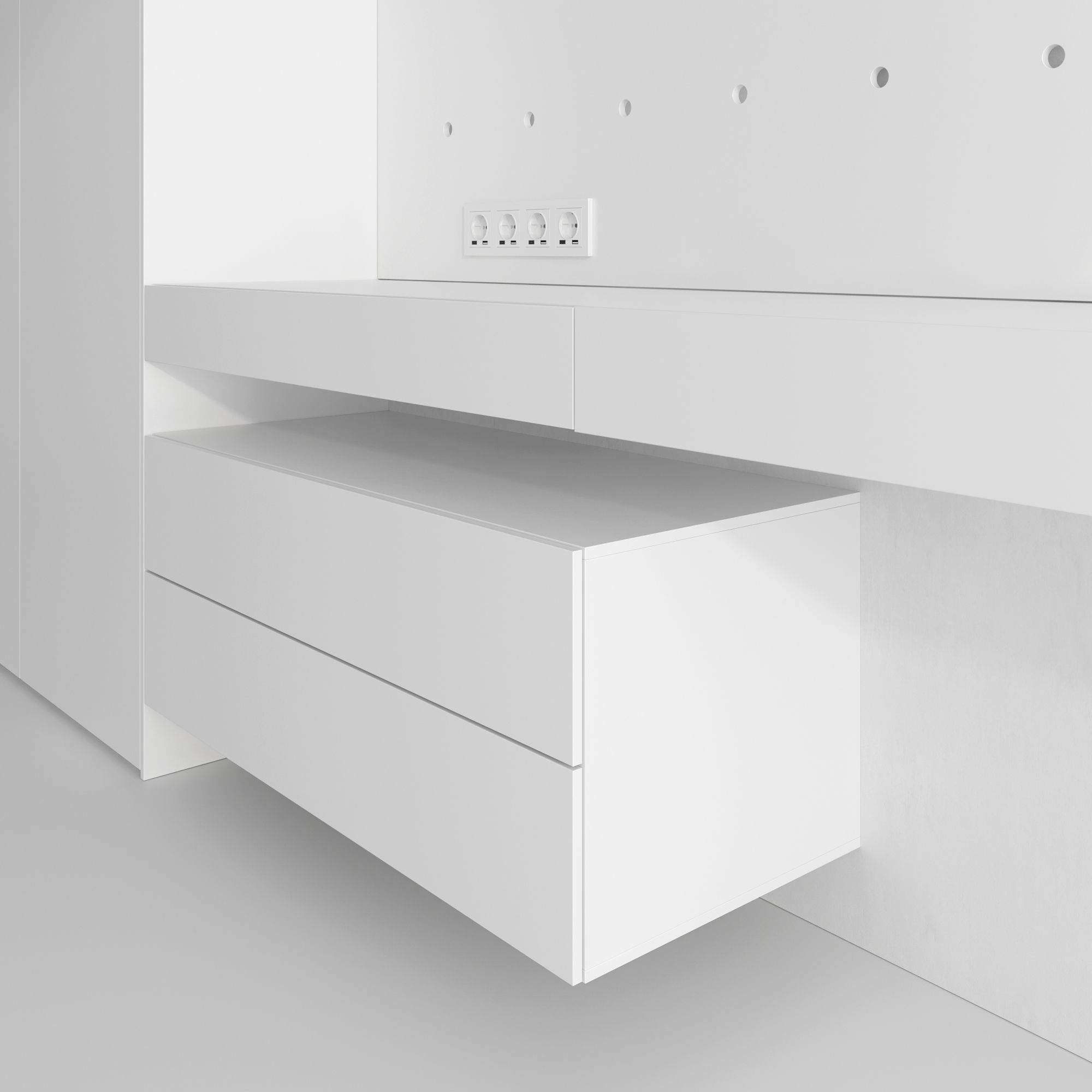 Wardrobe set 12 3D model_2