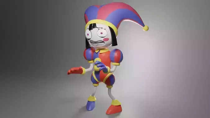  Pomni - The Amazing Digital Circus 3D print model