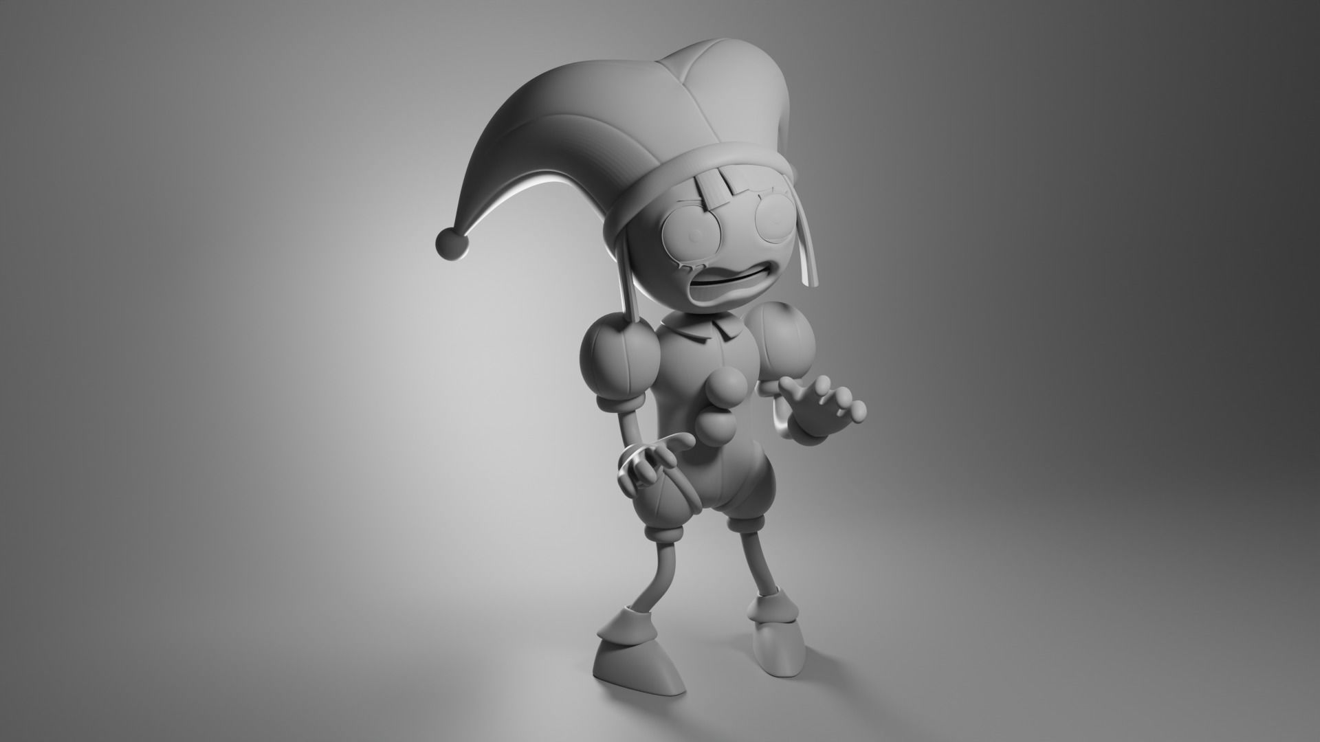  Pomni - The Amazing Digital Circus 3D print model_2