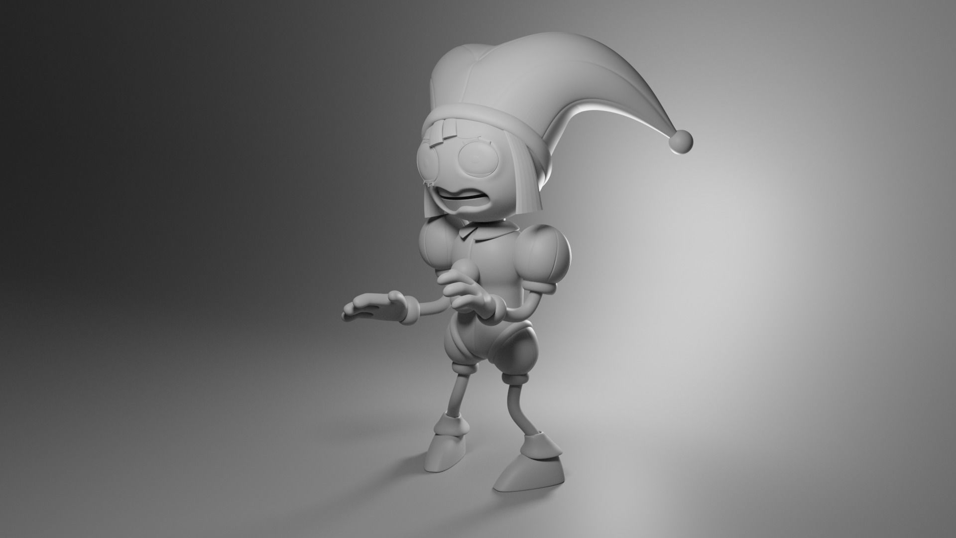  Pomni - The Amazing Digital Circus 3D print model_4