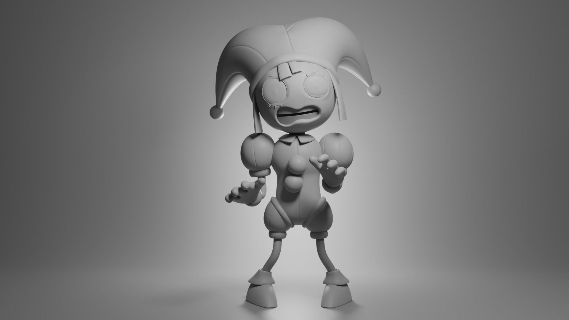  Pomni - The Amazing Digital Circus 3D print model_3