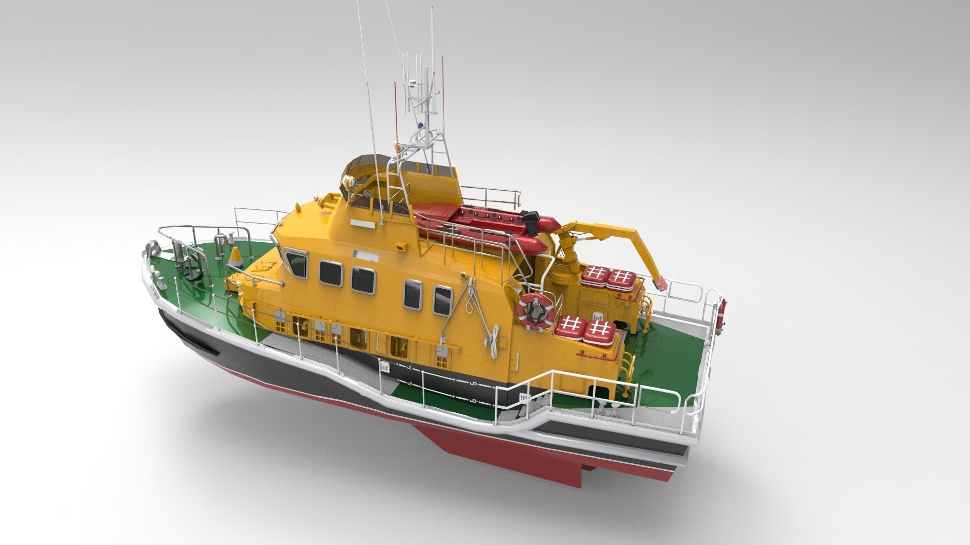 Rescue Ship 3D model_2
