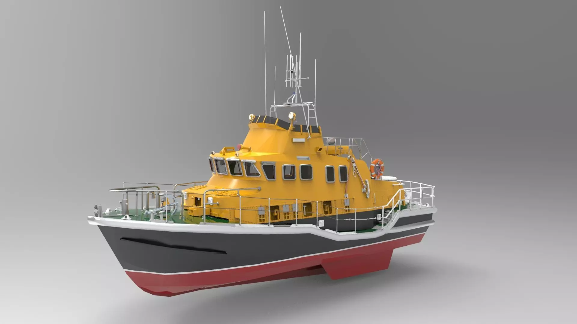 Rescue Ship 3D model_0