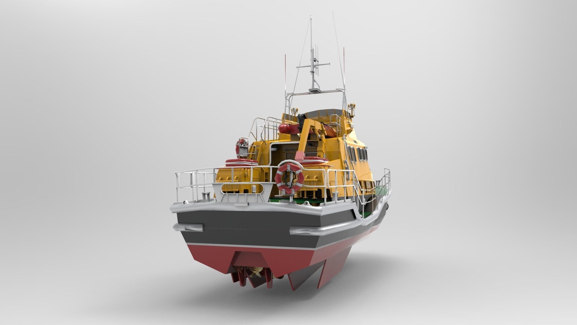 Rescue Ship 3D model_3
