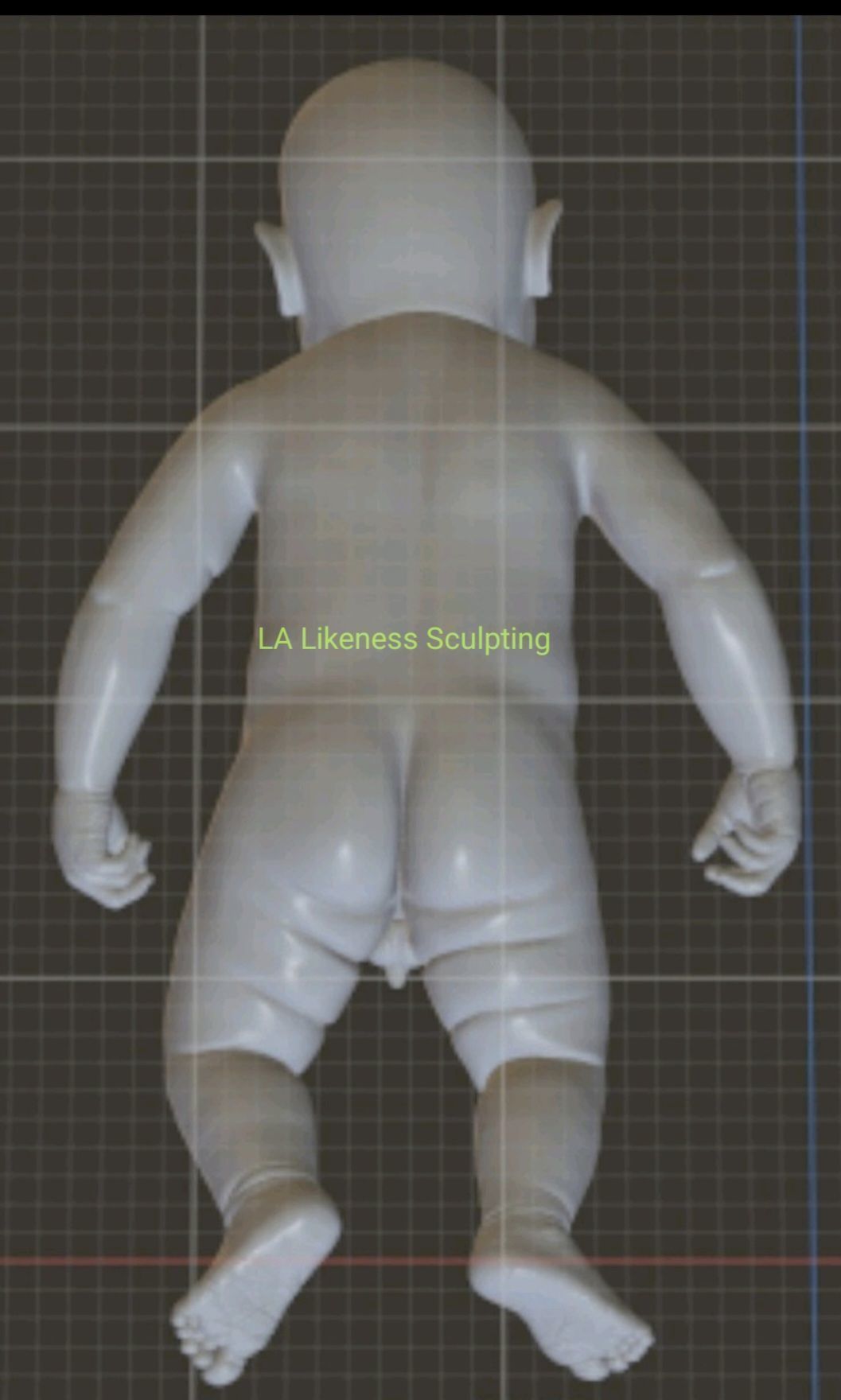 Baby Chubby STL 3D print model_4