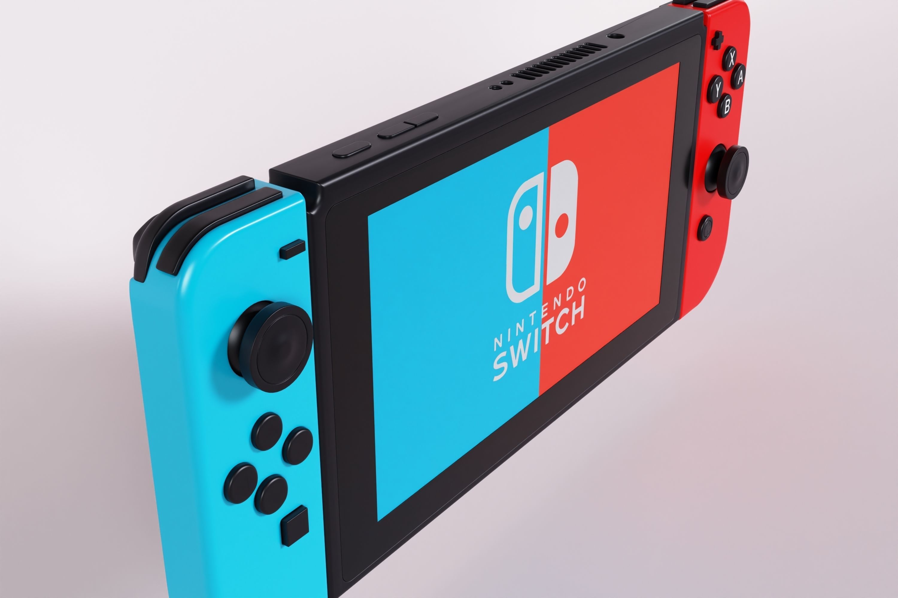 Nintendo Switch 3D model high poly  3D model_3