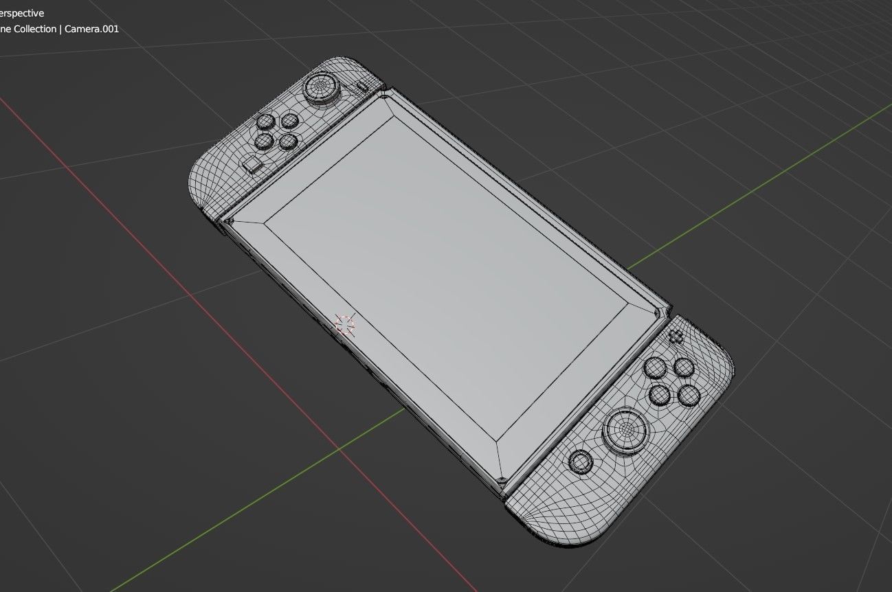 Nintendo Switch 3D model high poly  3D model_15