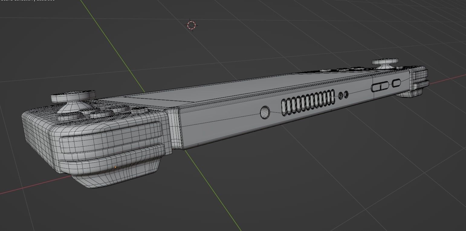 Nintendo Switch 3D model high poly  3D model_17