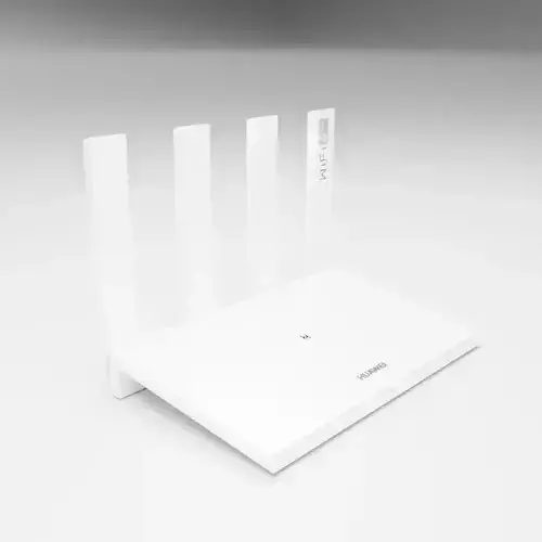 Wifi AX3 Quad-Core Low-poly 3D model