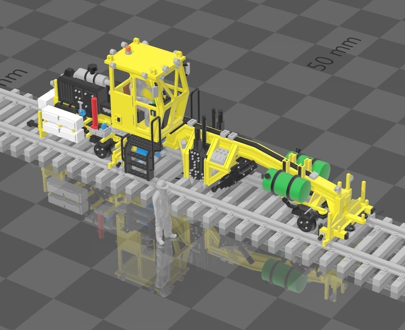 N Scale Tie Shear 3D print model_4