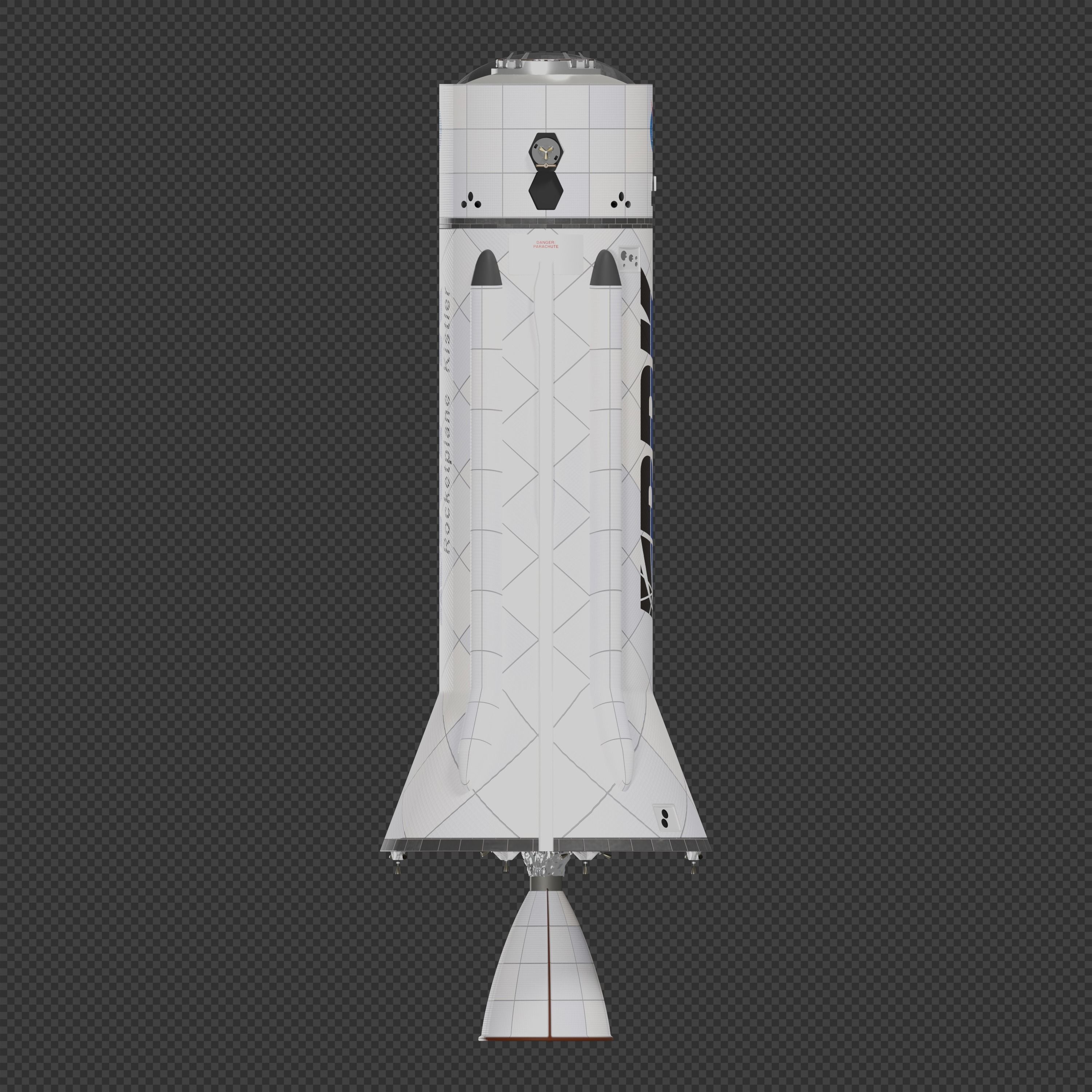 Kistler K-1 Rocket 3D model_6