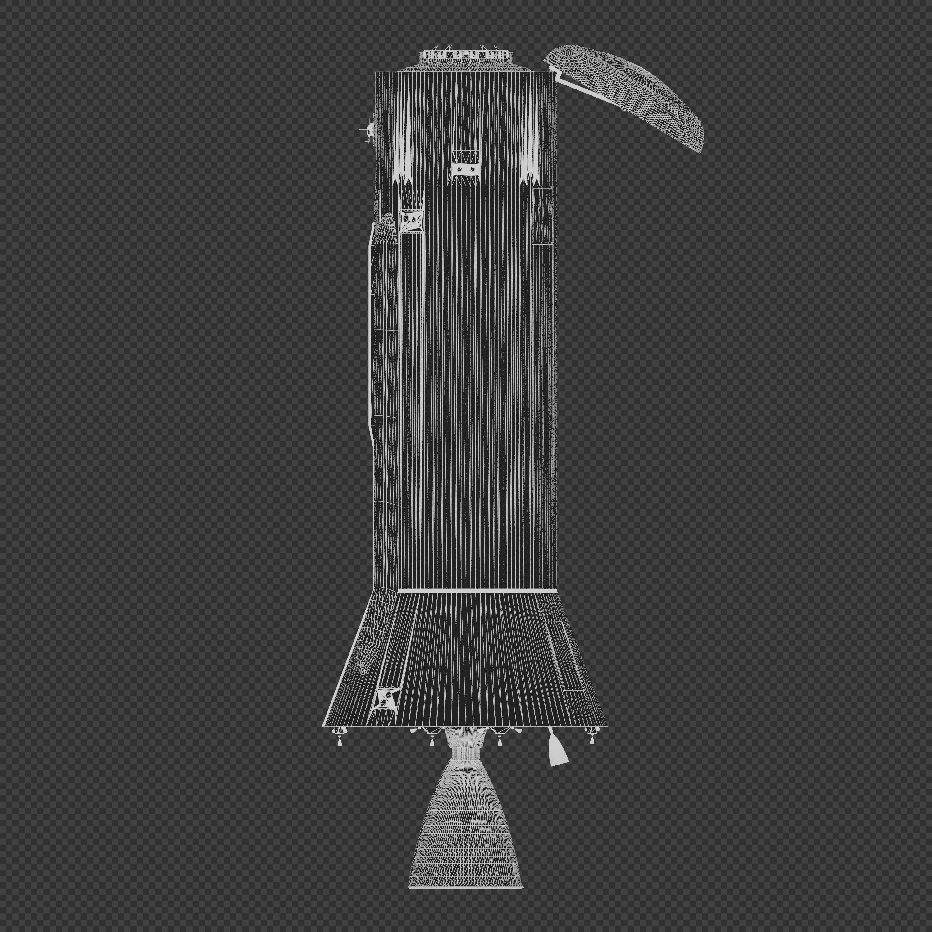 Kistler K-1 Rocket 3D model_19