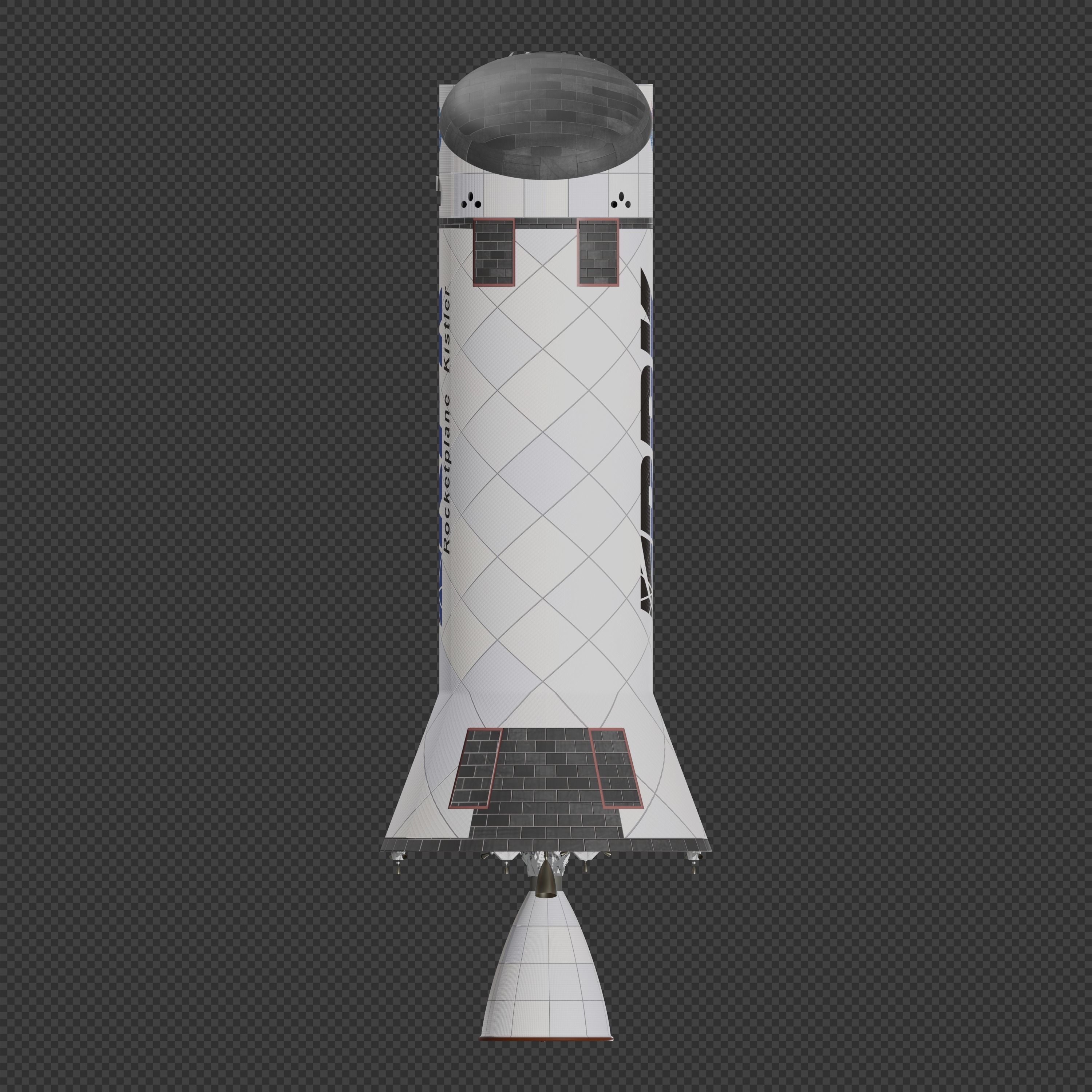 Kistler K-1 Rocket 3D model_5