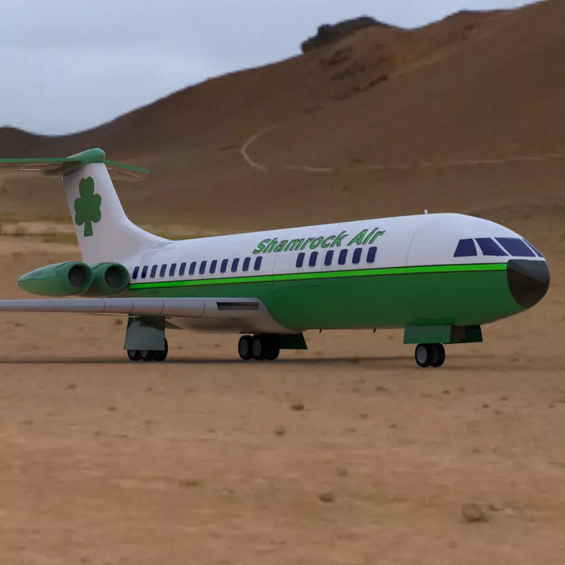 Vickers VC-10 3D model_0