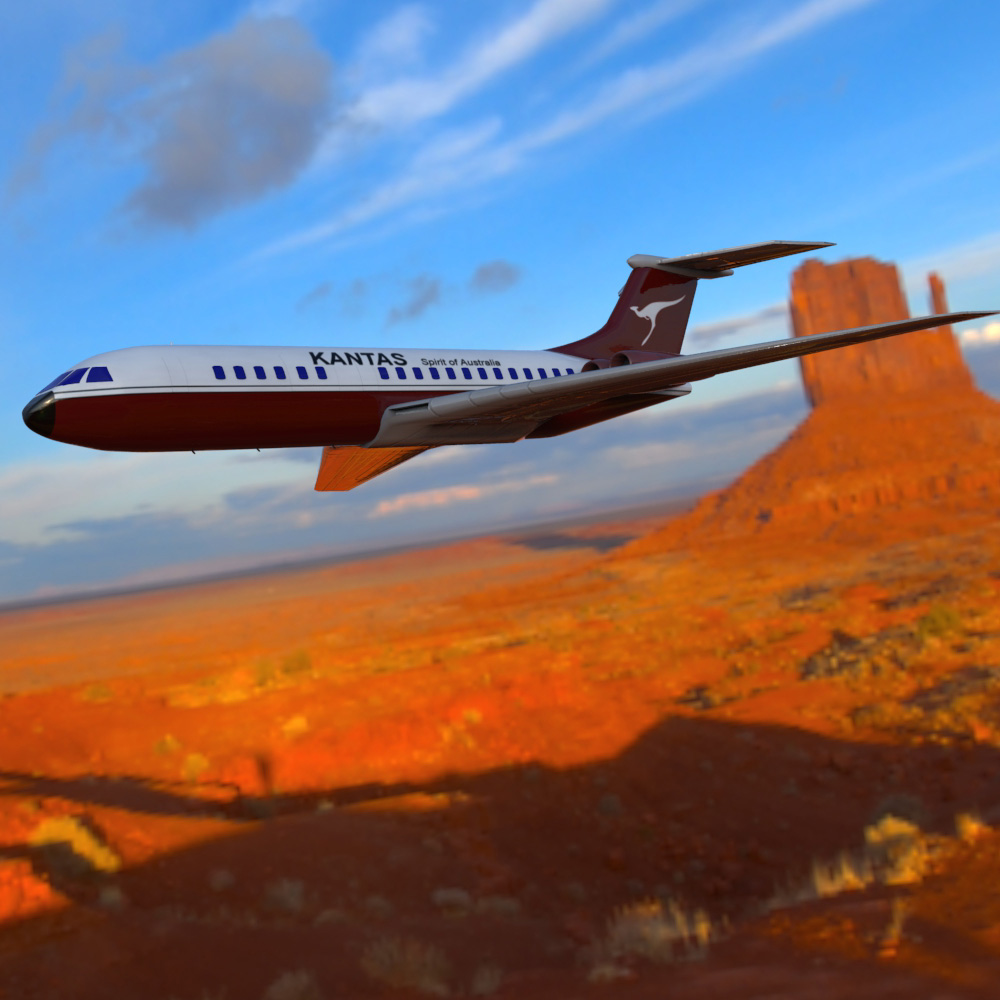 Vickers VC-10 3D model_3