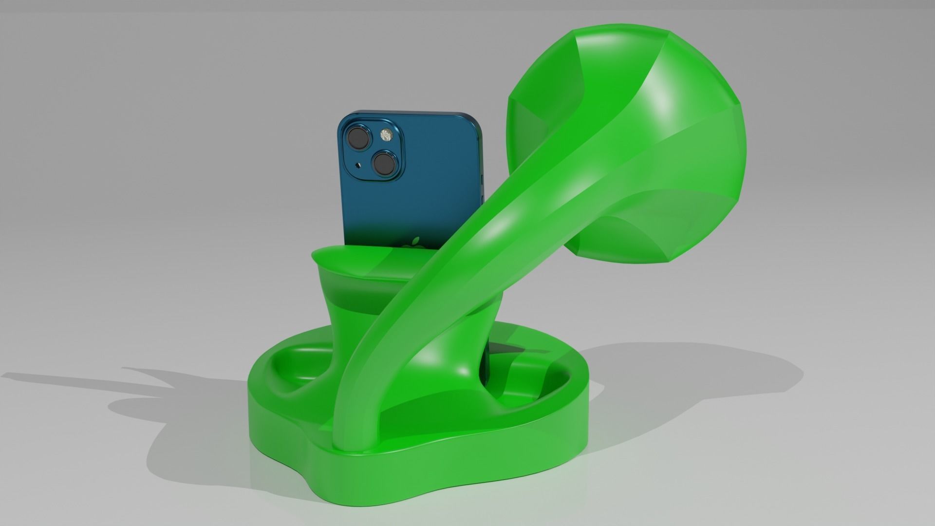 Gramo Phone Amplifier 3D model_5