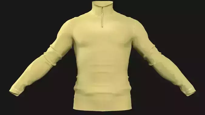 Army Outfit Medium-Poly 3D Model