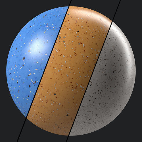 Terrazzo Materials 24- By Sbsar Pbr 4k Seamless Texture