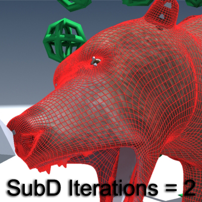 Grizzly Bear Rigged 3D model_18