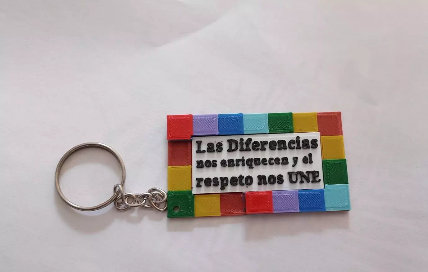 LLAVERO LGTB keychain 3D print model