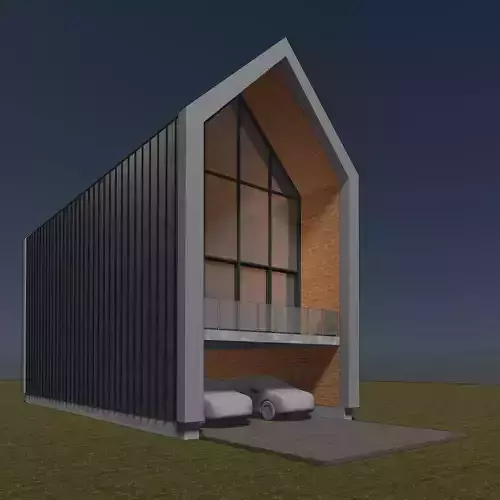 Nordic house in concept