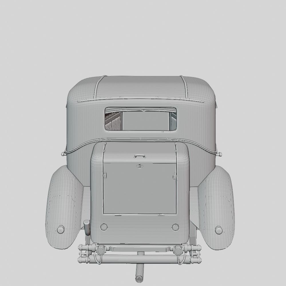 Bentley 8 Liter Limousine 1932 Printable Body - ANY Scale 3D print model_4