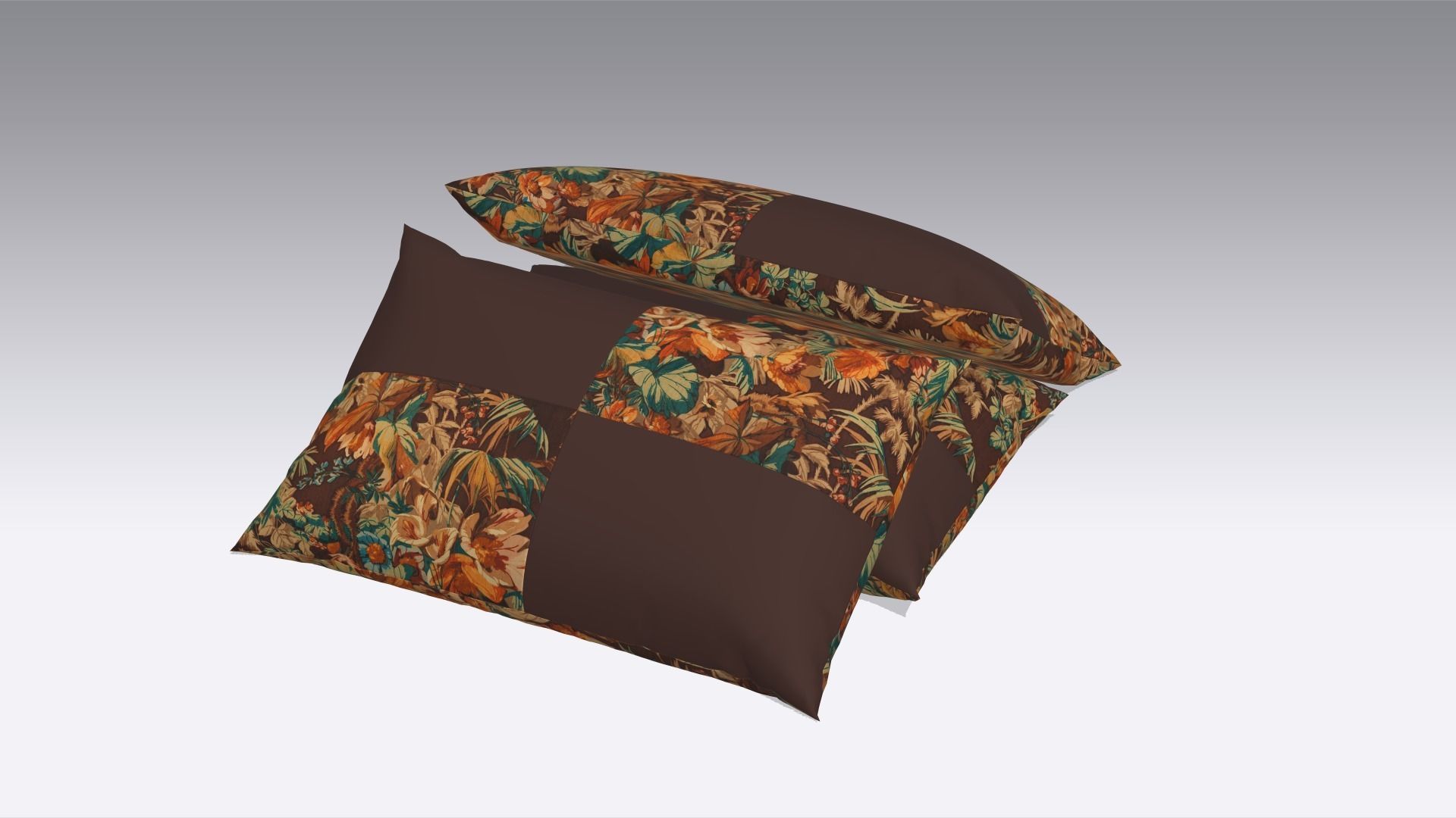 Pillow Low-poly 3D model_6