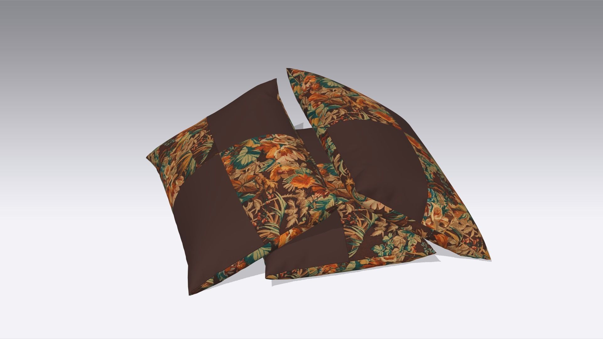 Pillow Low-poly 3D model_5