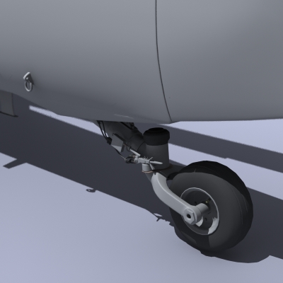 UH 60 Blackhawk Navy Helicopter 3D model_13