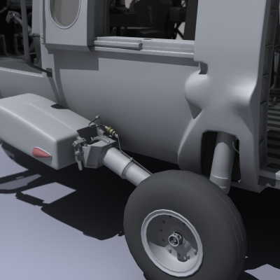 UH 60 Blackhawk Navy Helicopter 3D model_5