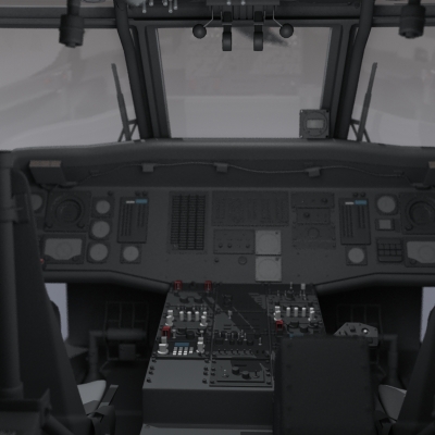 UH 60 Blackhawk Navy Helicopter 3D model_2