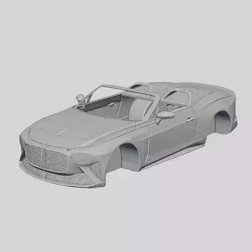 Bentley Mulliner Bacalar 2020 Printable Body - ANY Scale
