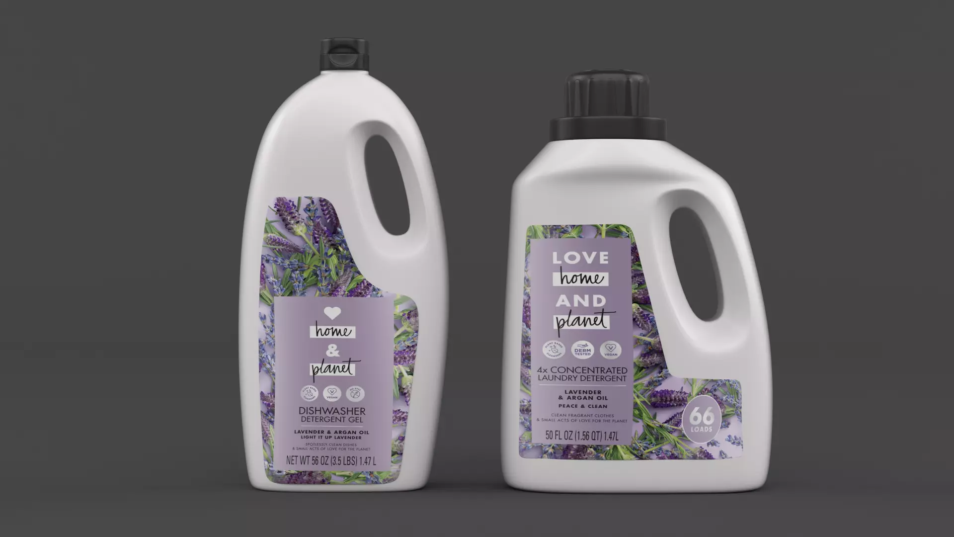 Dishwasher Detergent Gel 3D model