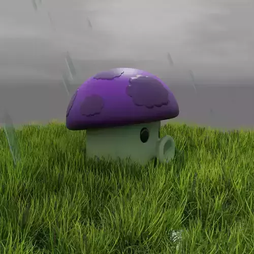 Plants vs Zombies Puff-Shroom plant