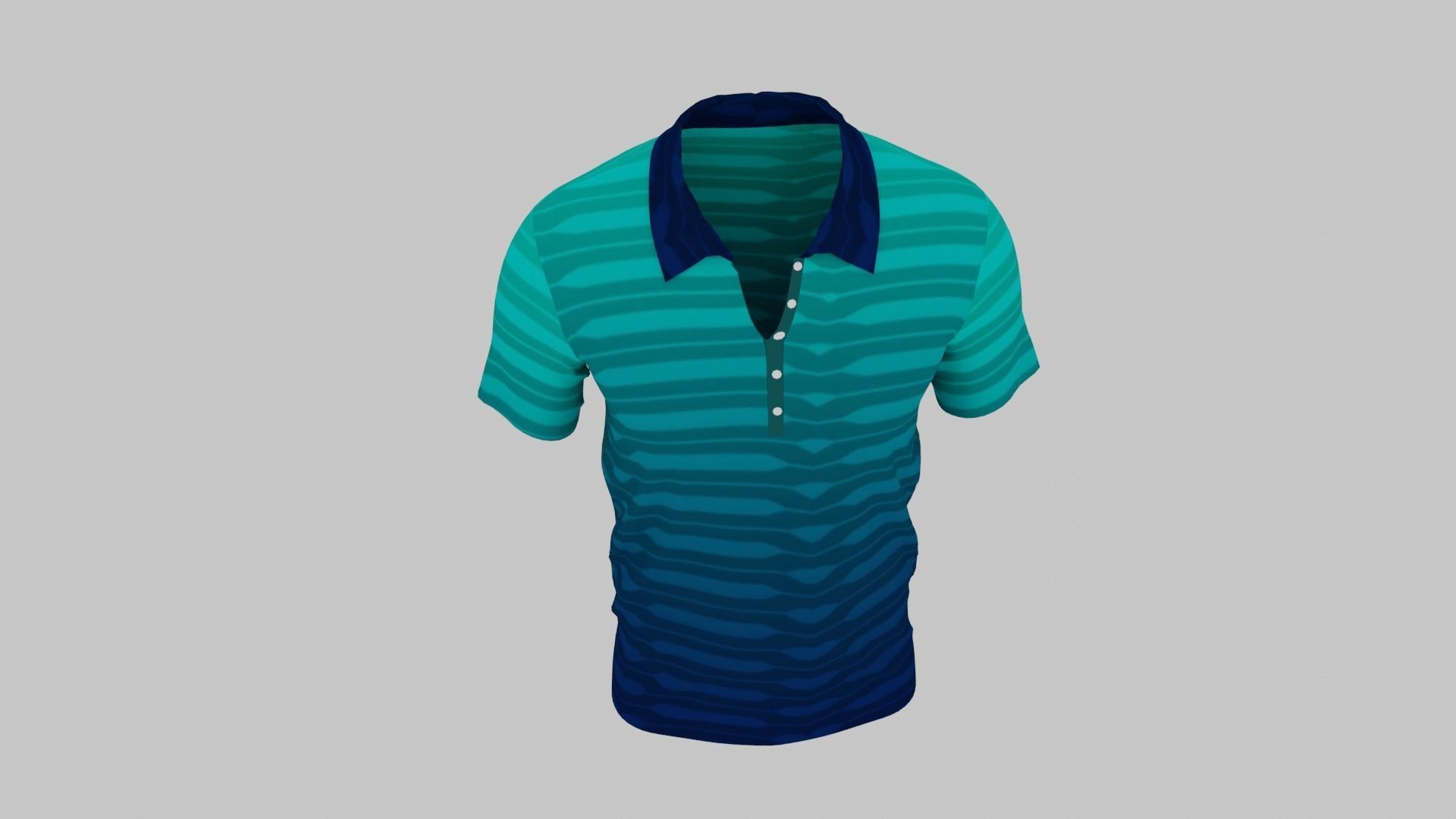 T-Shirt Low-poly 3D model_2