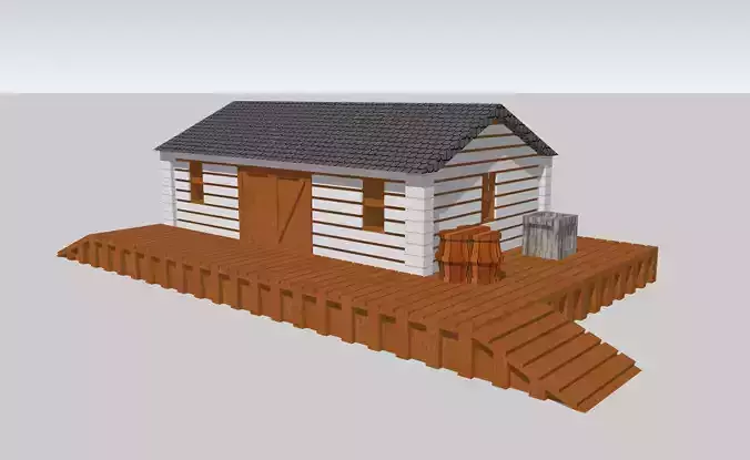 Warehouse Freight Depot by Outland Models