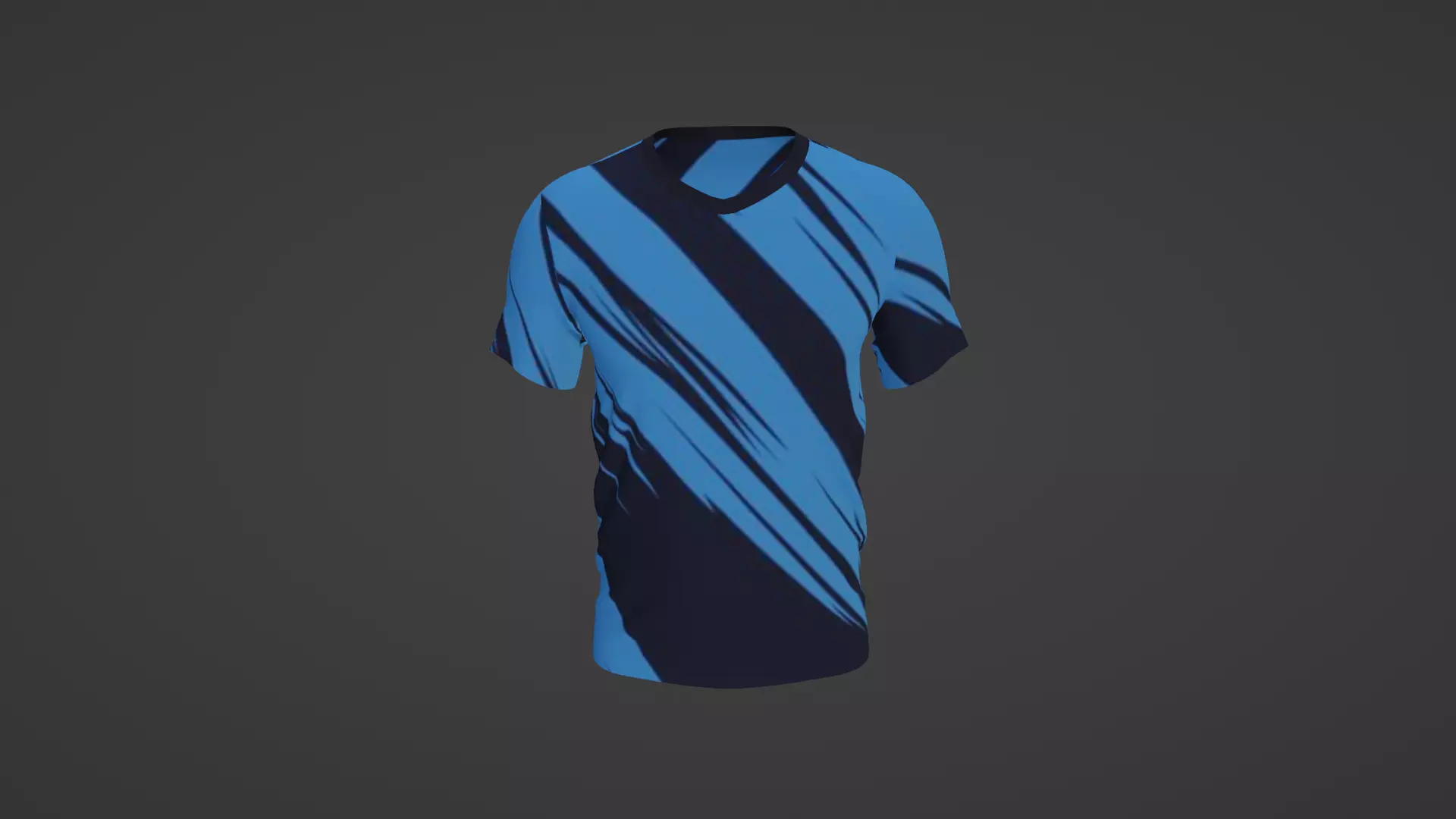 T-shirt Low-poly 3D model_0